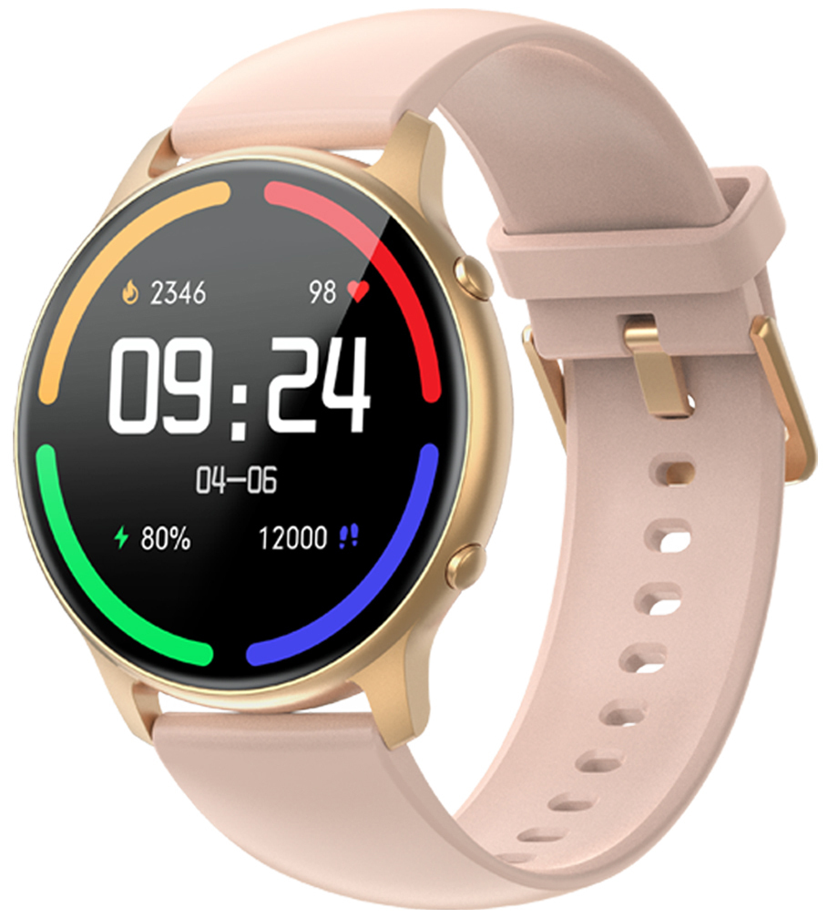 ISP LikeSmart eXtremeFiT Pro Aluminium Smartwatch with Heart Rate Monitor (Pink Gold) view 9