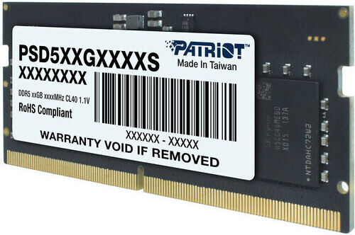 Patriot Signature DDR5 with Module 1x32GB and Speed 5600 for Laptop PSD532G56002S view 3