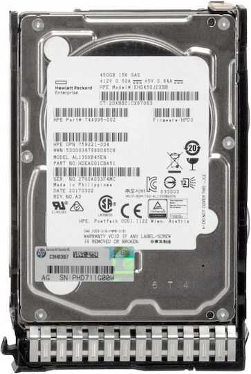 HP 450GB HDD Hard Drive 3.5" SAS 3.0 15000rpm For Server W125867462 view 4