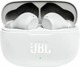 JBL Wave 200TWS In-ear Bluetooth Handsfree Earphones with Charging Case White view 2