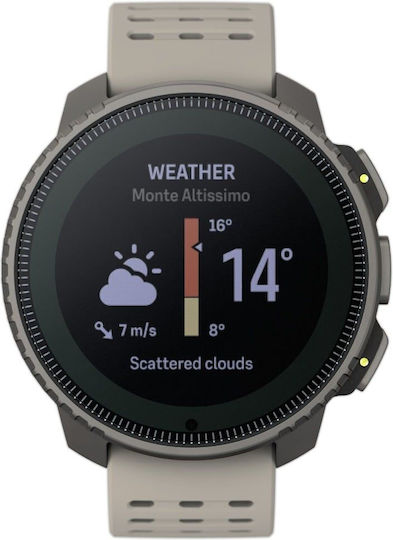 Suunto Vertical Titanium 49mm Waterproof Smartwatch with Heart Rate Monitor (Sand) view 2