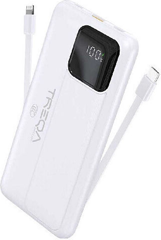 Treqa TR-987 Power Bank 10000mAh White vista 2