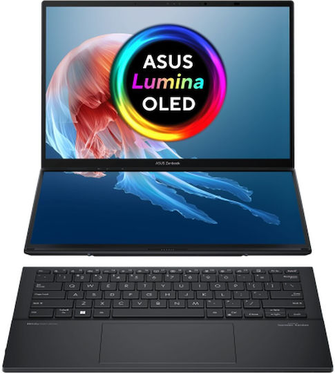 Asus ZenBook Duo 14 OLED UX8406MA-QL396W 14" FHD+ (Ultra 9-185H/32GB/1TB SSD/W11 Home) Inkwell Gray (ES Keyboard) view 1