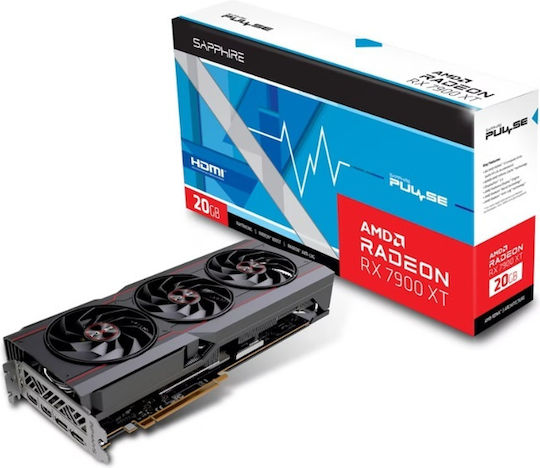 Sapphire Radeon RX 7900 XT 20GB GDDR6 Pulse Graphics Card view 4