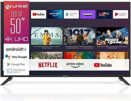 Grunkel Smart Television 50" 4K UHD LED 5022GOO HDR view 1