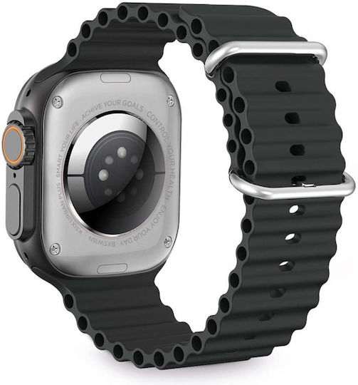 Z55 Ultra Smartwatch with Heart Rate Monitor (Black) view 3