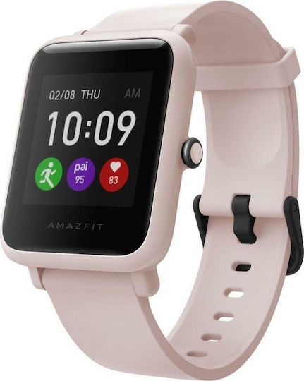 Amazfit Bip S Lite Waterproof Smartwatch with Heart Rate Monitor (Sakura Pink) view 2