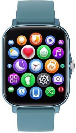 Canyon SW-79 Smartwatch with Heart Rate Monitor (Blue) view 2