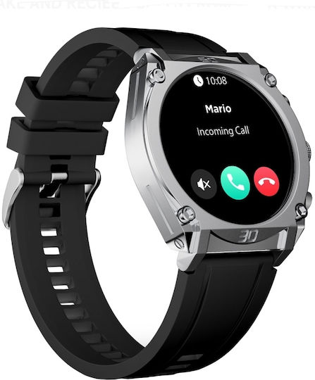 Police My.Avatar 45mm Smartwatch with Heart Rate Monitor (Black) vista 3