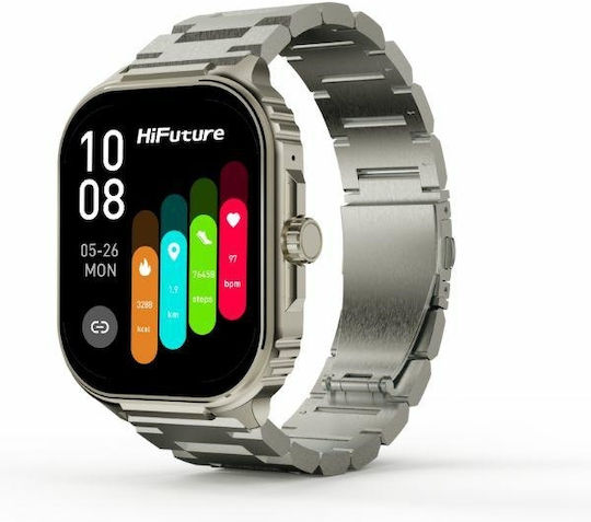 HiFuture Ultra3 Pro Smartwatch (Silver) view 1