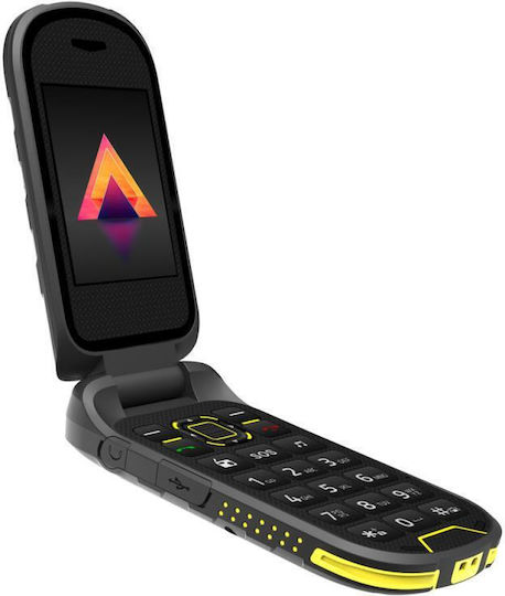 Hammer Bow LTE Dual SIM (48MB/128MB) Mobile with Buttons Black view 4