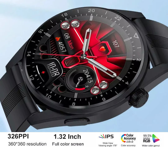 AGBarr Battery Watch with Leather Strap view 6