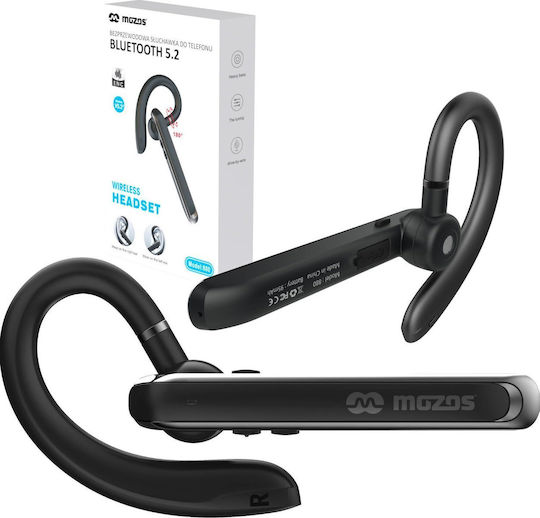 Mozos 880 In-ear Bluetooth Handsfree Earphone with Sweat Resistance Black view 1
