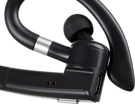 In-ear Bluetooth Handsfree Headset with Charging Case Black – vizualizare 3