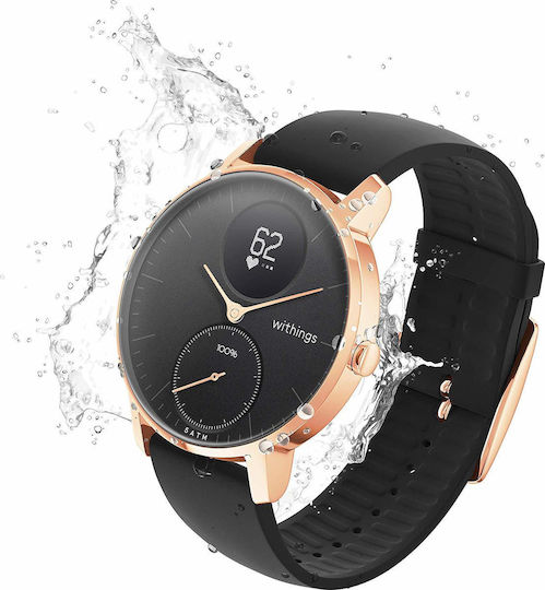 Nokia Steel HR Stainless Steel 36mm Smartwatch with Heart Rate Monitor (Rose Gold) view 3