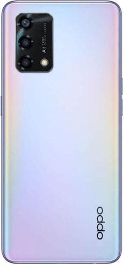 Oppo A95 Dual SIM (8GB/128GB) Glowing Rainbow Silver view 2