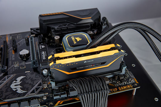 Corsair Vengeance RGB Pro DDR4 32GB RAM with 2x16GB Modules and Speed 3200 for Desktop CMW32GX4M2E3200C16 view 6