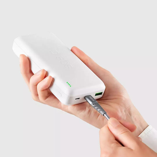 SBS Power Bank 20000mAh 20W with USB-A Port and USB-C Port Power Delivery White vue 5