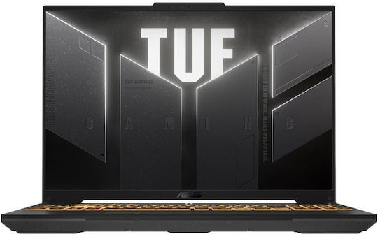 Asus TUF Gaming F16 FX607VU-I5165 16" FHD+ 144Hz (Core 5-210H/16GB/512GB SSD/GeForce RTX 4050/No OS) Mecha Gray (US Keyboard) view 4