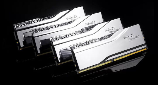 G.Skill Trident Z5 Royal Neo EXPO DDR5 32GB RAM with 2x16GB Modules and Speed 8000 for Desktop F5-8000J3848H16GX2-TR5NS view 4