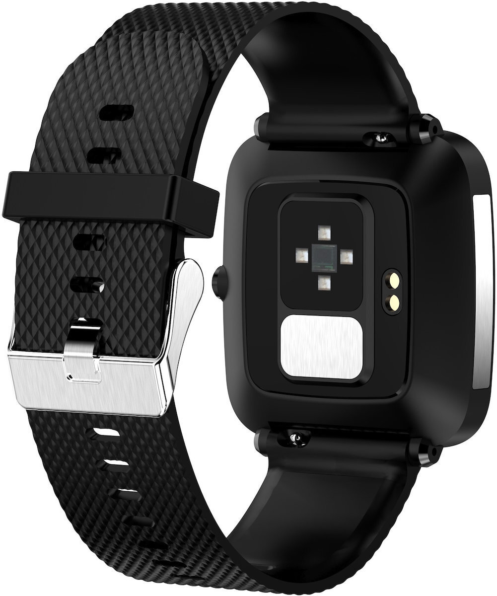 Bemi Odi ECG Smartwatch with SIM and Heart Rate Monitor Black view 2