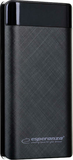 Esperanza EMP120 Power Bank 17400mAh with 2 USB-A Ports Black vue 3
