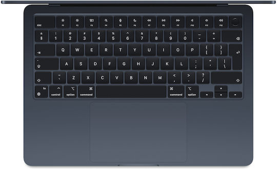 Apple MacBook Air 13" (2024) 13.6" Retina Display (M3-8-core/16GB/512GB SSD) Midnight (UK Keyboard) view 2