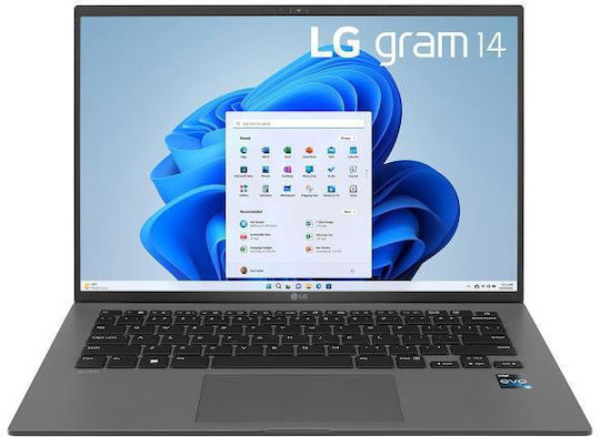 LG Gram 14Z90R 14" IPS FHD+ (i5-1340P/8GB/512GB SSD/W11 Pro) (US Keyboard) view 1