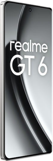 Realme GT 6 5G Dual SIM (16GB/512GB) Fluid Silver view 9