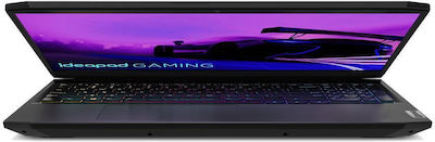 Lenovo IdeaPad Gaming 3 15IHU6 15.6" IPS FHD 144Hz (i5-11320H/16GB/512GB SSD/GeForce RTX 2050/W11 Home) Shadow Black (US Keyboard) view 5