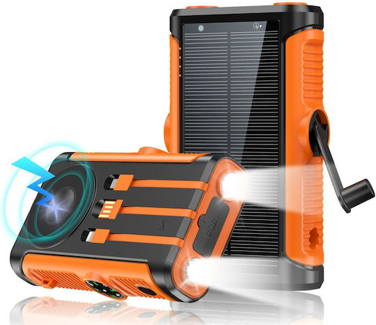 Linomag Solar Power Bank 20000mAh Orange view 1
