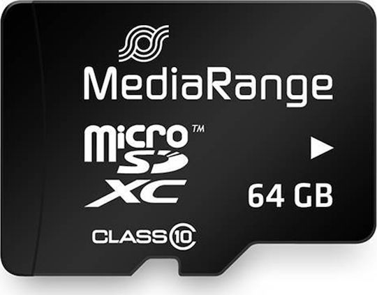 MediaRange microSDXC 64GB Class 10 A1 High Speed 60MB/s with Adapter view 4