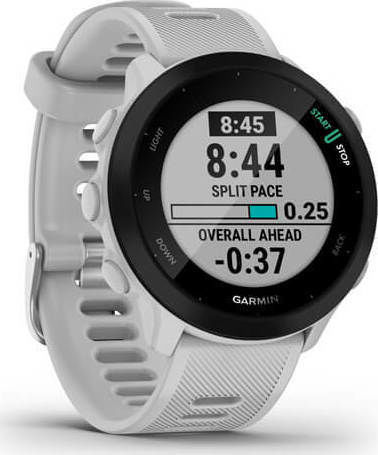 Garmin Forerunner 55 42mm Waterproof Smartwatch with Heart Rate Monitor (White) view 3
