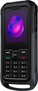 TCL 3189 Dual SIM (125MB) Resistant Mobile with Buttons Himalaya Gray view 8