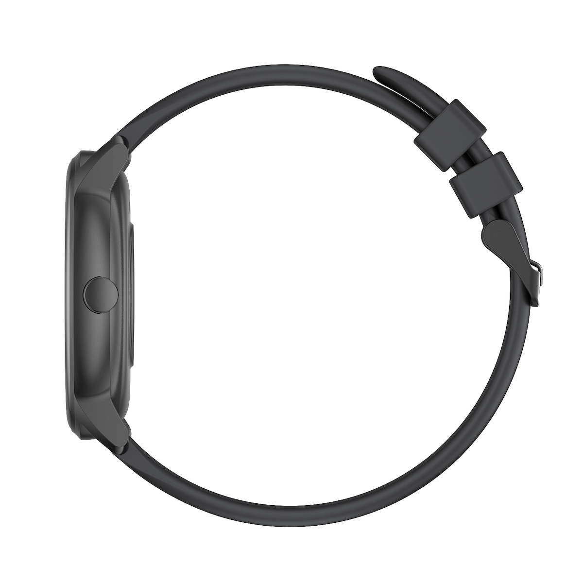 LikeSmart OkFiT Aluminium Smartwatch with Heart Rate Monitor (Snow Black) view 4