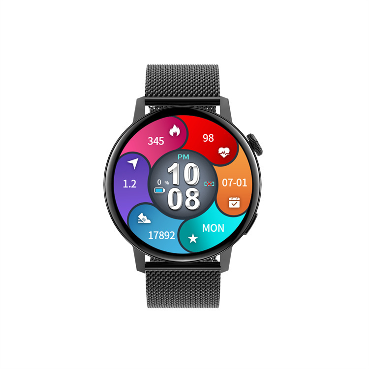 DeltaFiT Mini Smartwatch with Heart Rate Monitor (Black) view 7