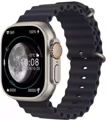 Bluetooth Smartwatch 2.1" AMOLED Display Waterproof IP67 Android iOS 4 Straps view 1