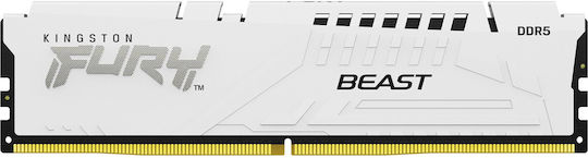 Kingston Fury Beast DDR5 with Module 1x16GB and Speed 6400 for Desktop KF564C32BWE-16