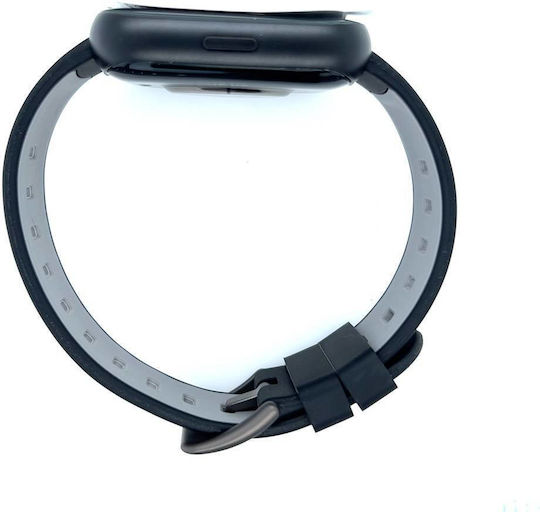 Breeze Uki Aluminium 44mm Smartwatch with Heart Rate Monitor (Black) view 5