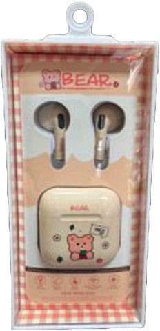 In-ear Bluetooth Handsfree Earphones with Charging Case Project Bear view 1