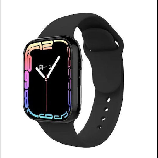 A8 MAX Smartwatch with Heart Rate Monitor (Black)