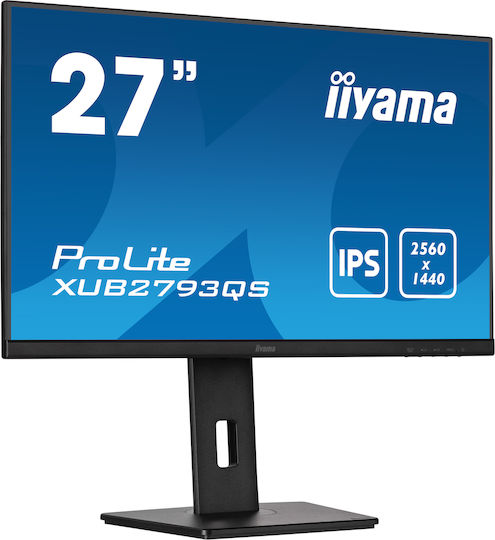 Iiyama ProLite XUB2793QS-B6 IPS Monitor 27" QHD 2560x1440 view 2