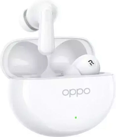 Oppo Enco Air4 In-ear Bluetooth Handsfree Earphones with Sweat Resistance and Charging Case Silky White vue 5