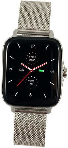 MaxCom FW55 Smartwatch with Heart Rate Monitor (Aurum Pro Silver) vue 5