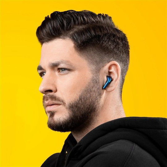 Niceboy HIVE SpacePods In-ear Bluetooth Handsfree Earphones with Charging Case Blue view 5