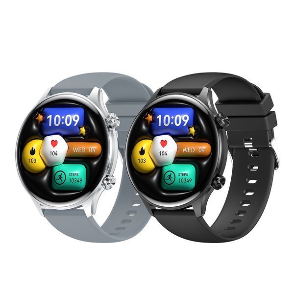 XO J14 Smartwatch with Heart Rate Monitor (Black) view 3