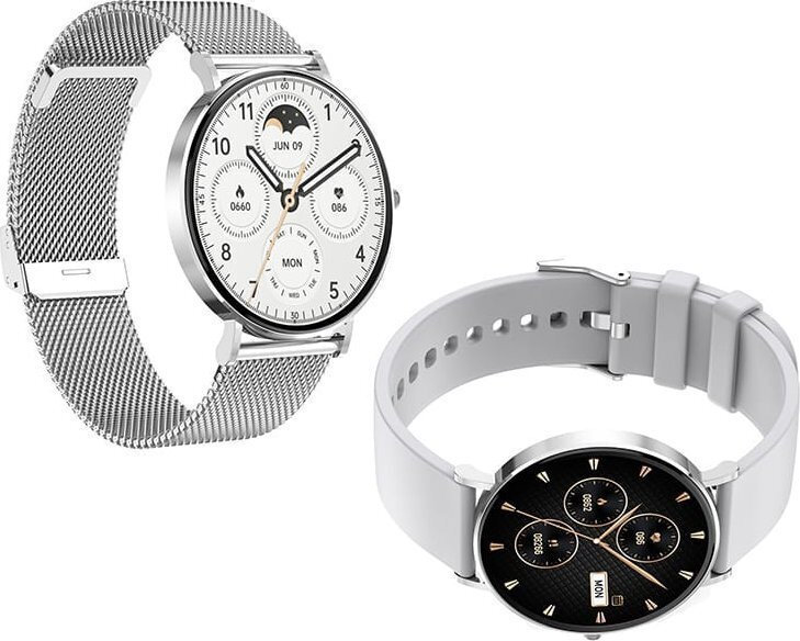 Tracer SMK12 Stellar Smartwatch with Heart Rate Monitor (Silver) view 2