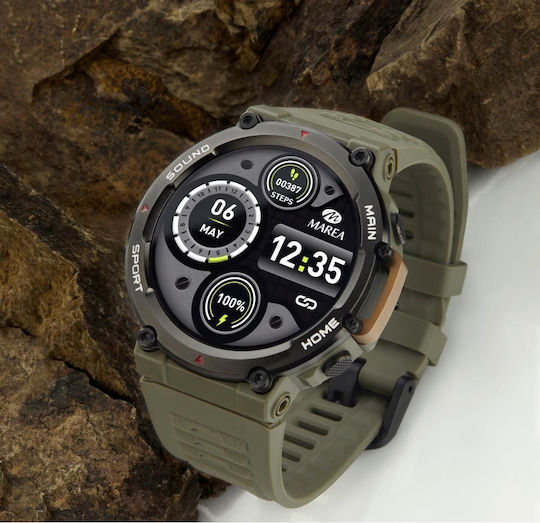 Marea B60004/2 Smartwatch with Heart Rate Monitor (Green) view 2
