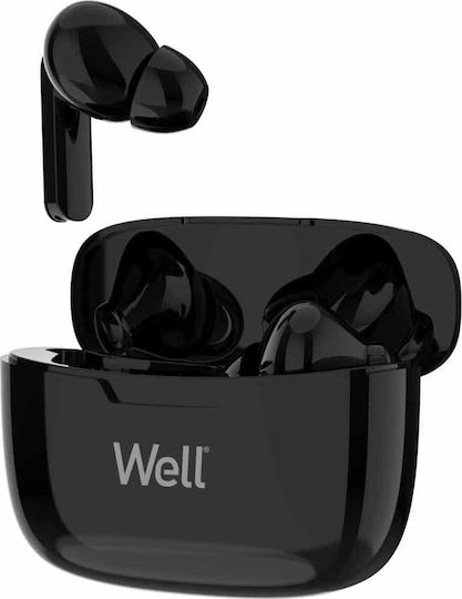 Well BOOSTWE-WL In-ear Bluetooth Handsfree Earphones with Charging Case Black view 2