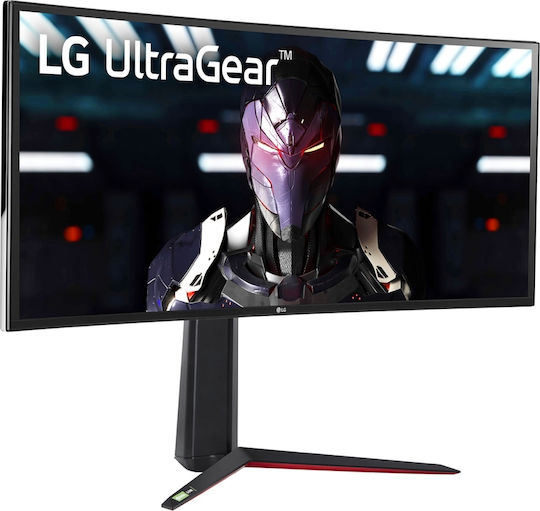 LG UltraGear 34GN850P-B Ultrawide IPS HDR Curved Gaming Monitor 34" 3440x1400 144Hz with Response Time 1ms GTG view 3